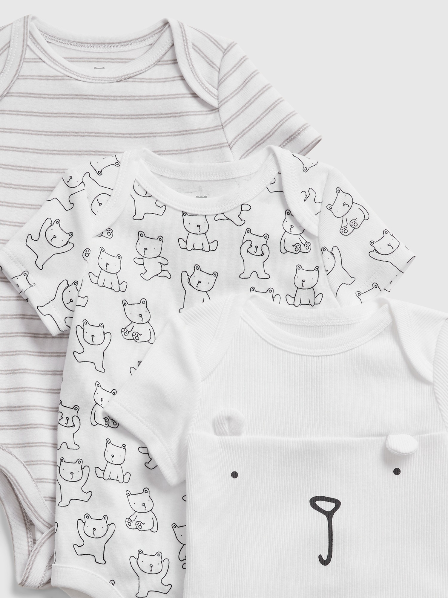 Baby Bear Bodysuit (3Pack) Gap