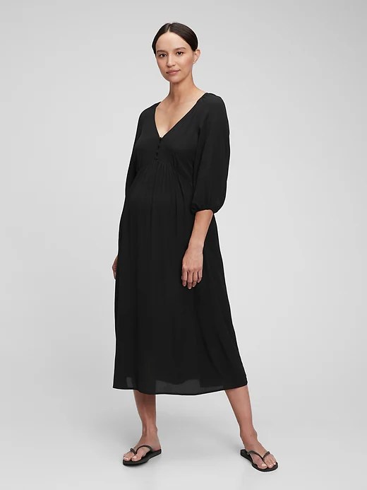 Maternity Midi Dress Gap