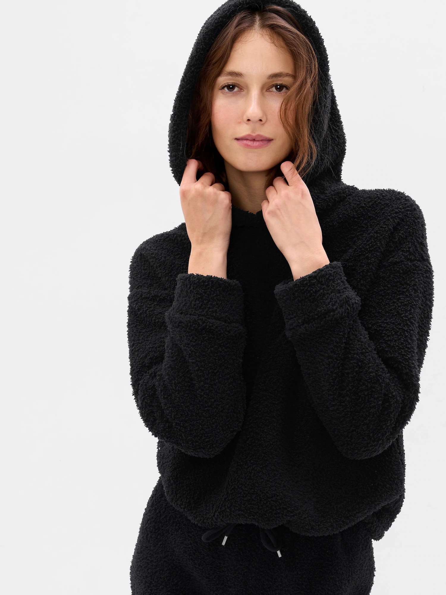 Cozy Sherpa Hoodie Gap