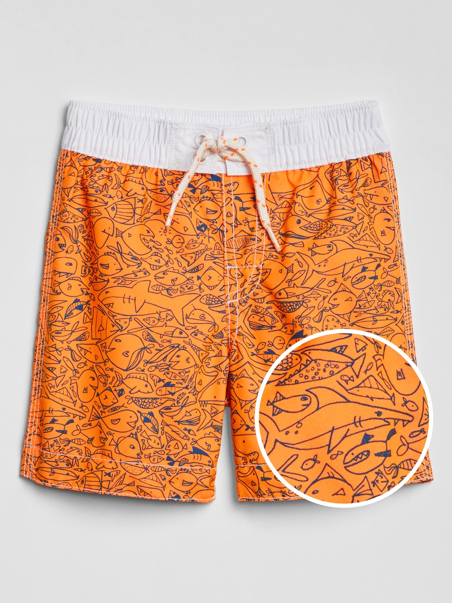 Toddler Print Swim Trunks Gap Factory