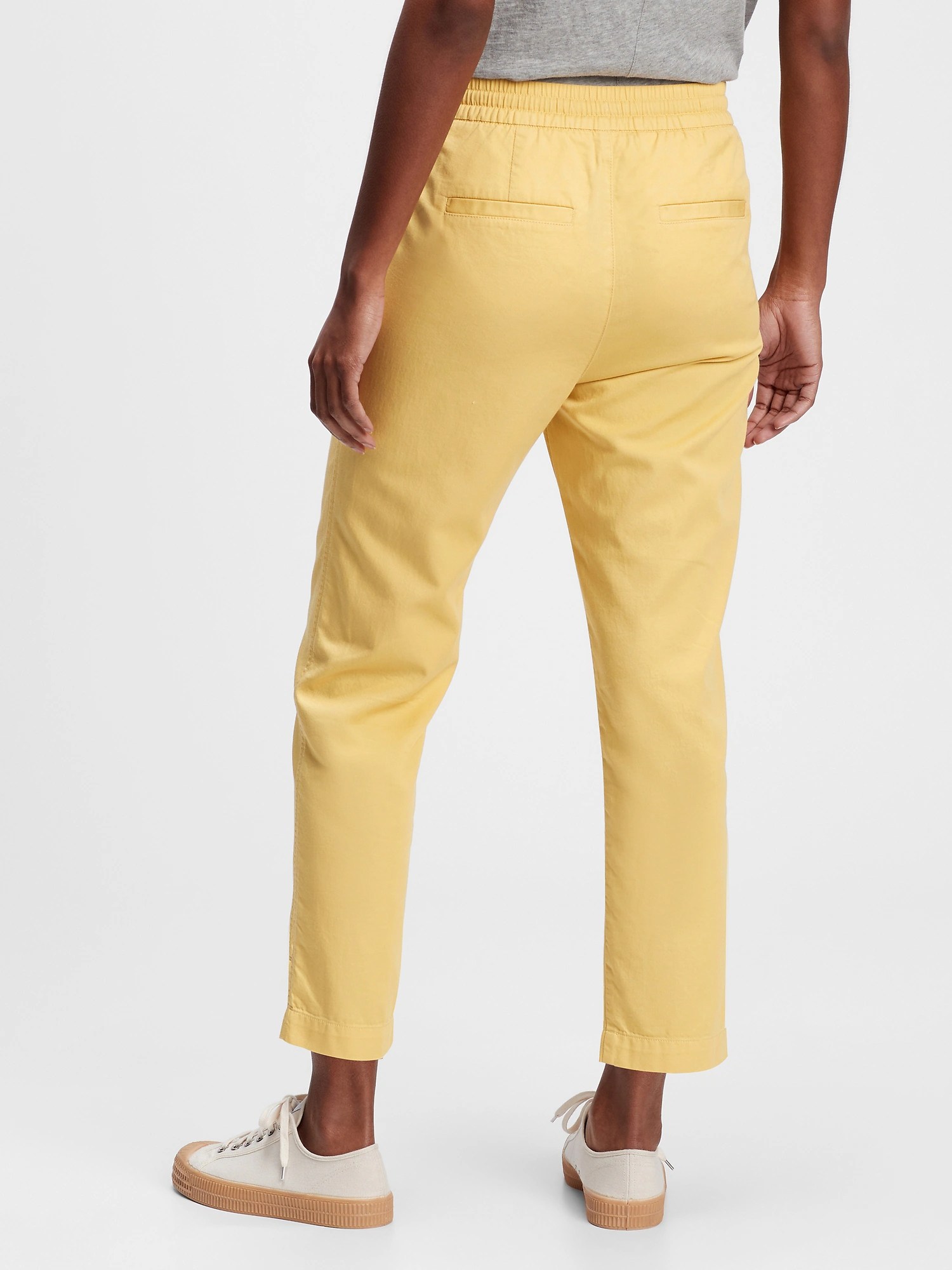 Easy Straight PullOn Pants With Washwell™ Gap Factory