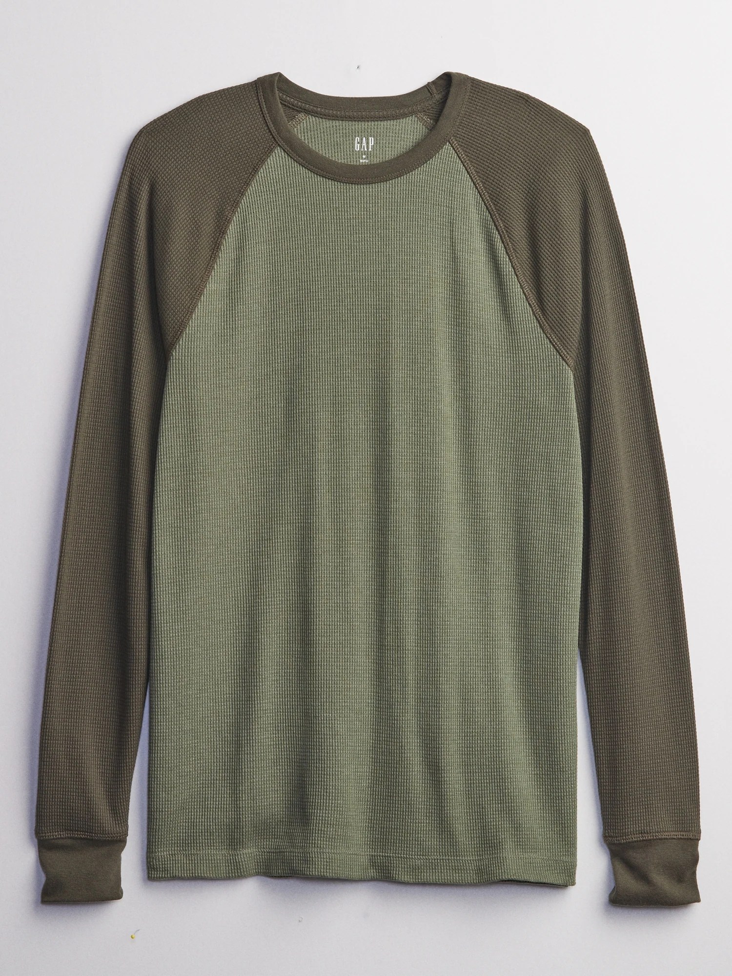 Raglan WaffleKnit TShirt Gap Factory