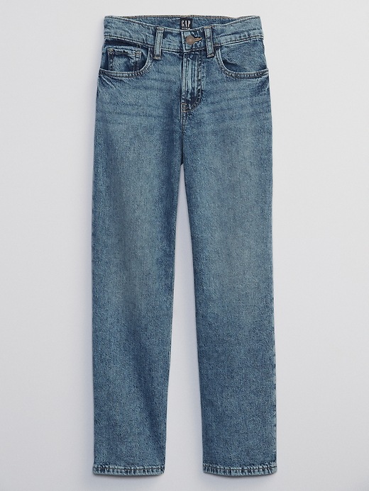 Kids High Rise '90s Loose Jeans with Washwell Gap Factory