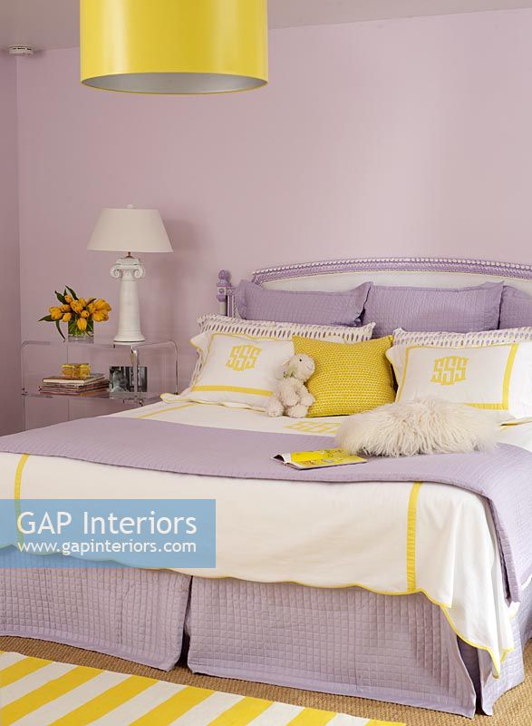 Purple Yellow Bedroom / Purple And Yellow Colour Room Top