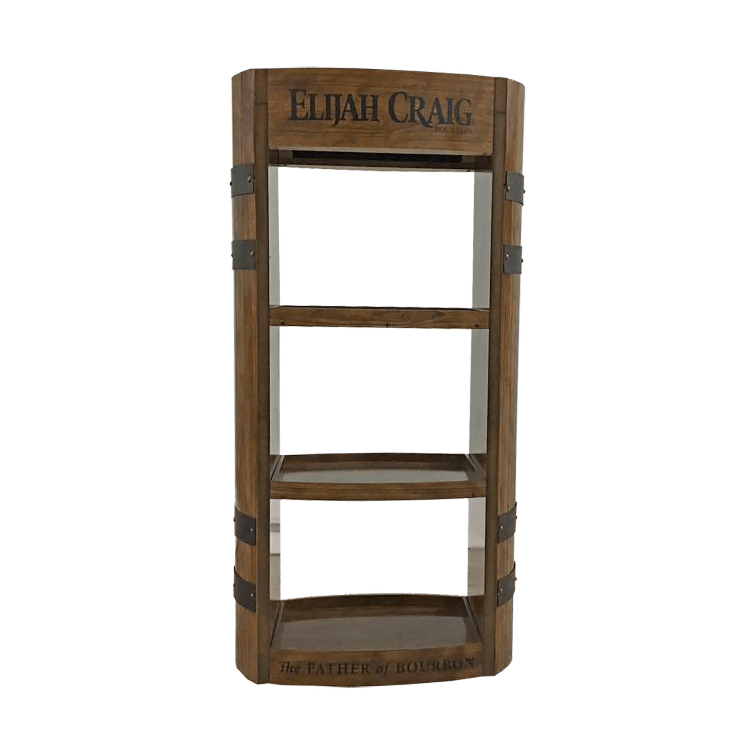 Elijah Craig Father of Bourbon Barrel Rack GAP Promo