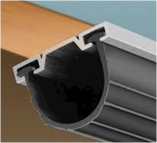 Coupe Froid De Bas De Porte Accessoires De Porte De Garage Garaga