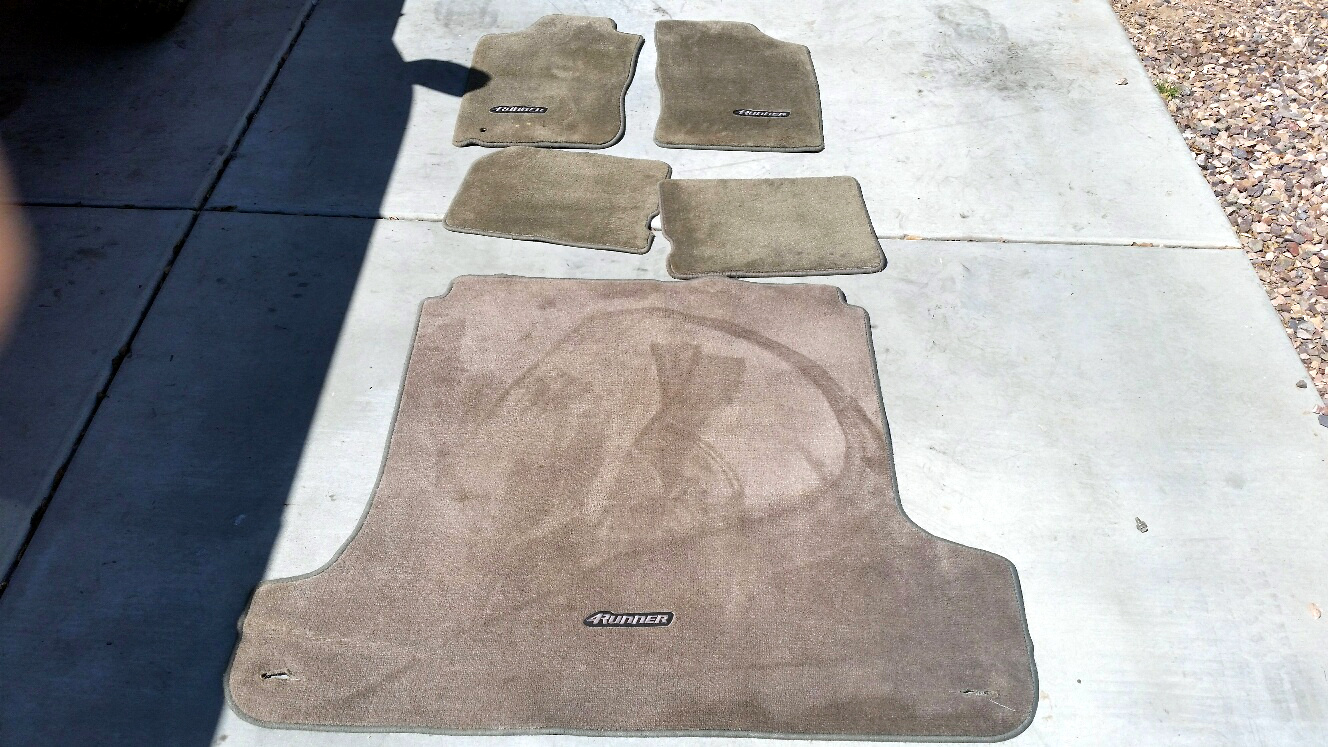 FS 3rd Gen Floor mats / cargo mat Toyota 4Runner Forum Largest