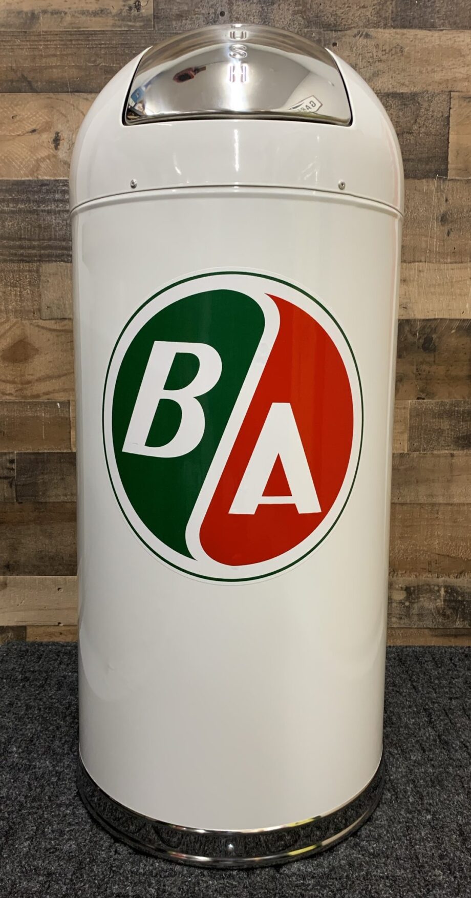 British American Ba Retro Style Trash Can GA28128 Garage Art™