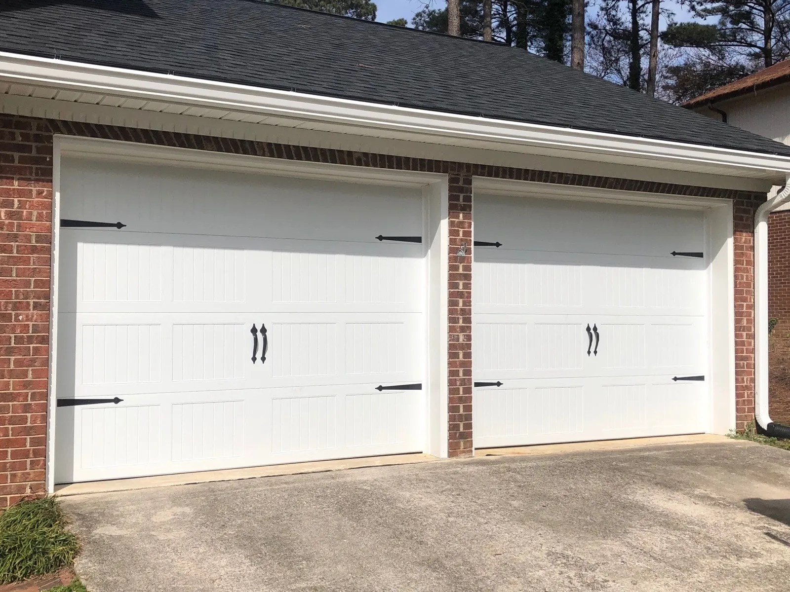 Cary, NC Garage Door Before and After Update Garage Door Specialist
