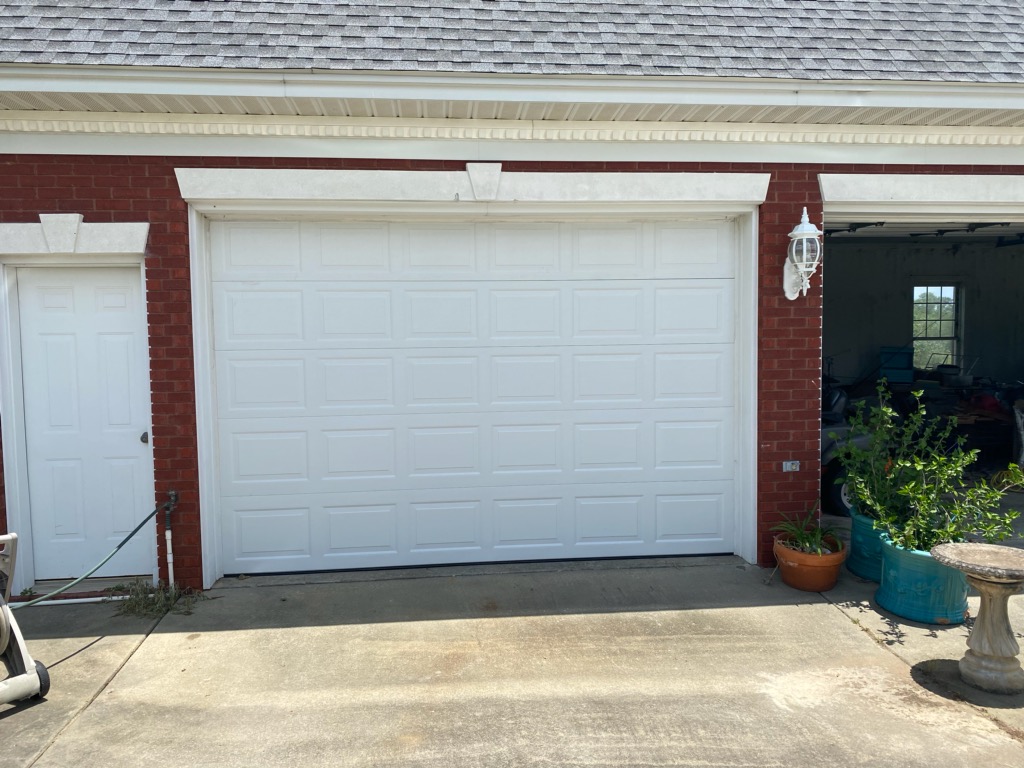 CHI Model 2250 Raised Panel Garage Door Installation in Andalusia, AL