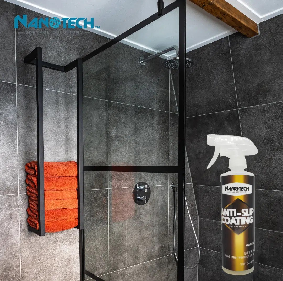 Nanotech AntiSlip Coating for Tiles