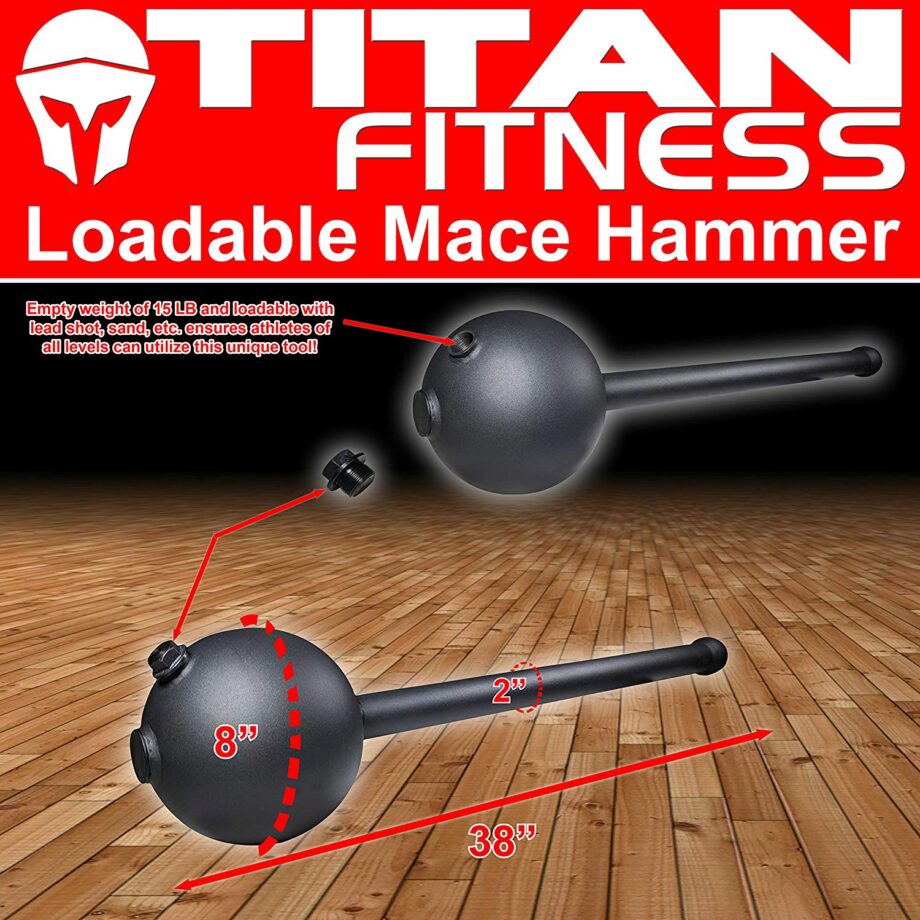 Titan Loadable Mace Hammer Garage Gym Reviews
