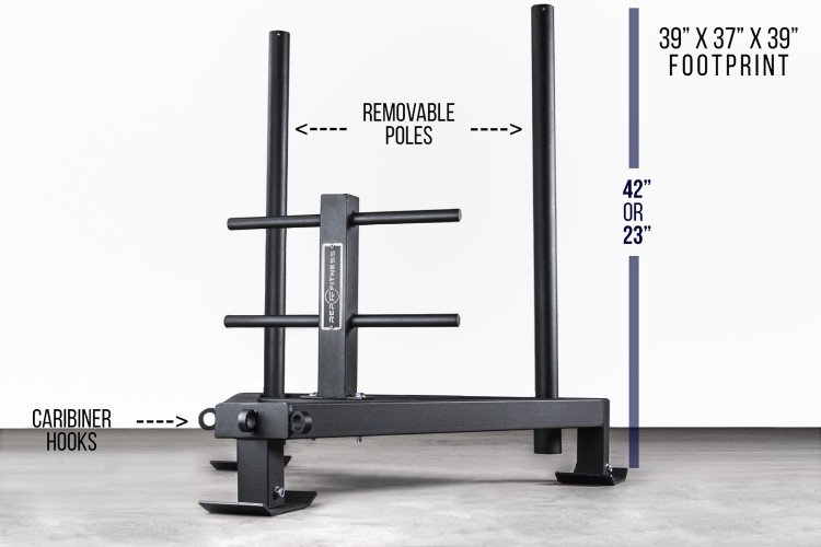 REP Prowler Push Sled Garage Gym Reviews