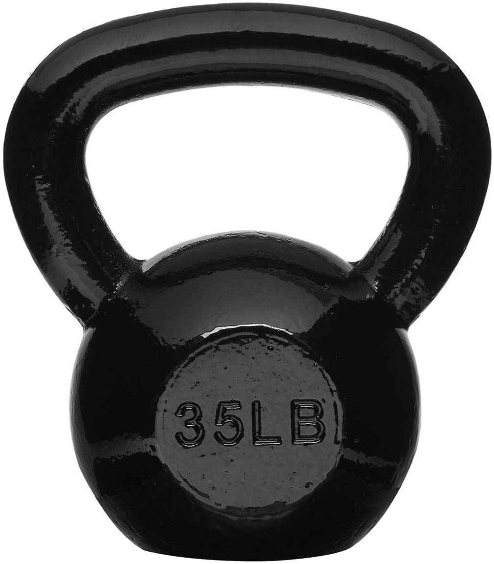 AmazonBasics Enamel Kettlebell Garage Gym Reviews