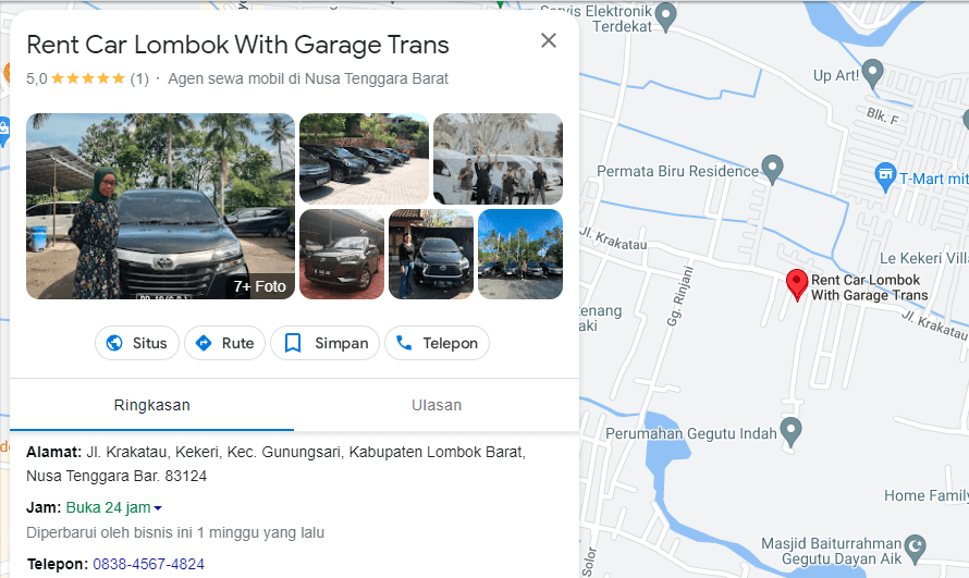 Rent Car Lombok Harga Murah di Sewa Mobil Lombok Lepas Kunci aja