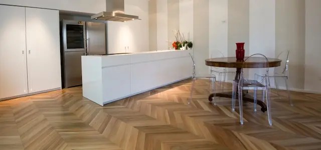 Parquet in cucina da sogno a realtà con pochi Garbelotto