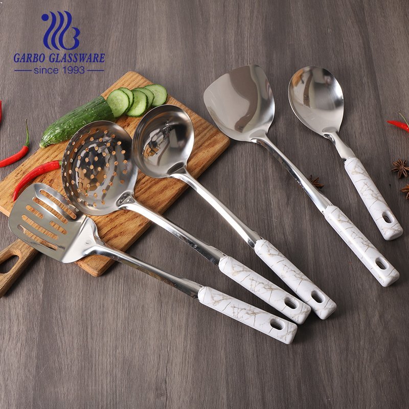 Heat Resistant set of 6pcs tools set stainless steel kitchen utensil