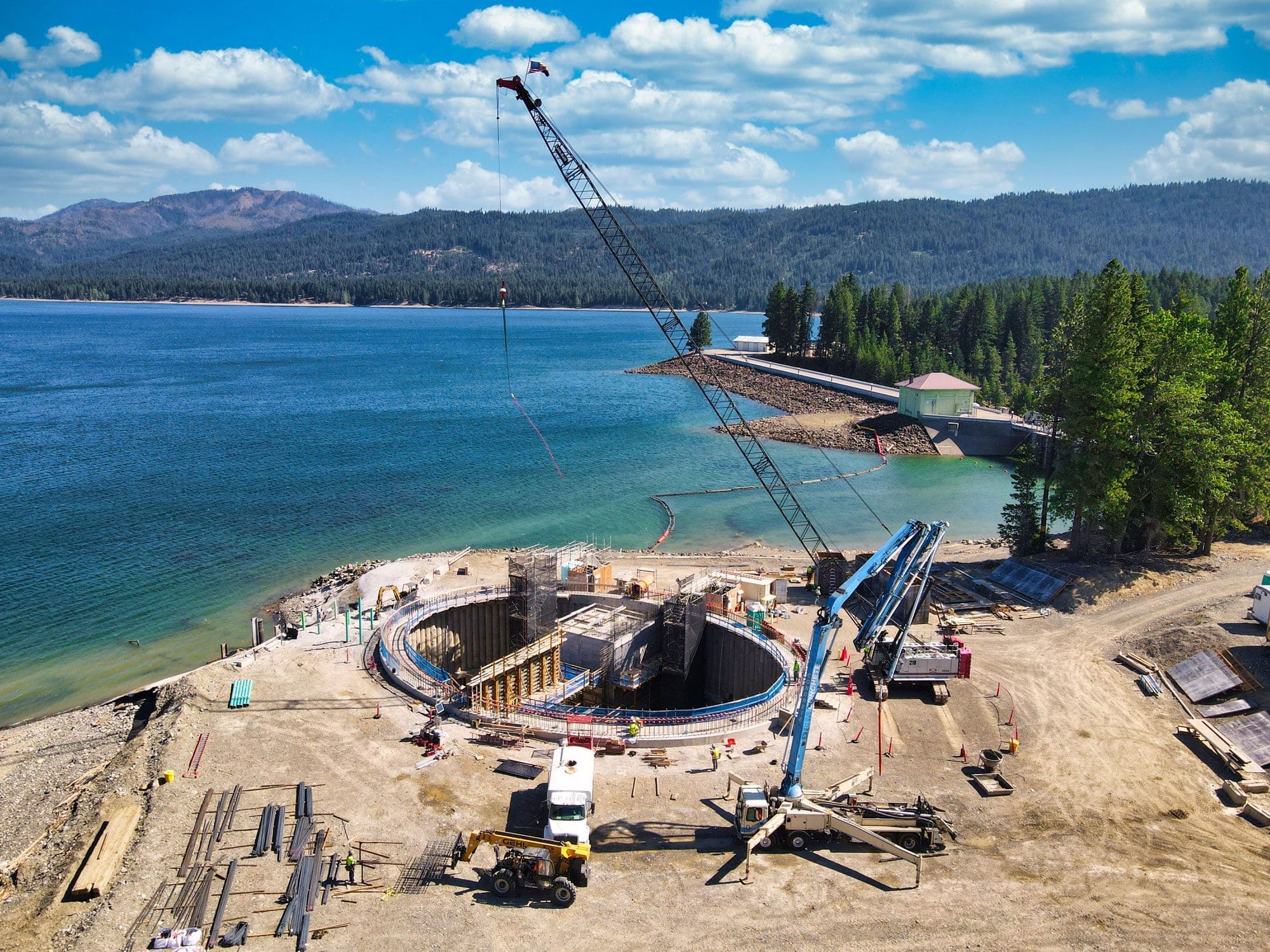 Project Update Cle Elum Dam Fish Passage Garco Construction