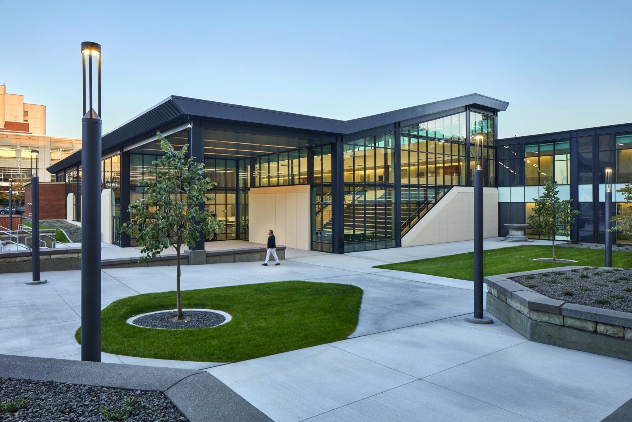 Lewis & Clark High School Commons Addition Garco Construction