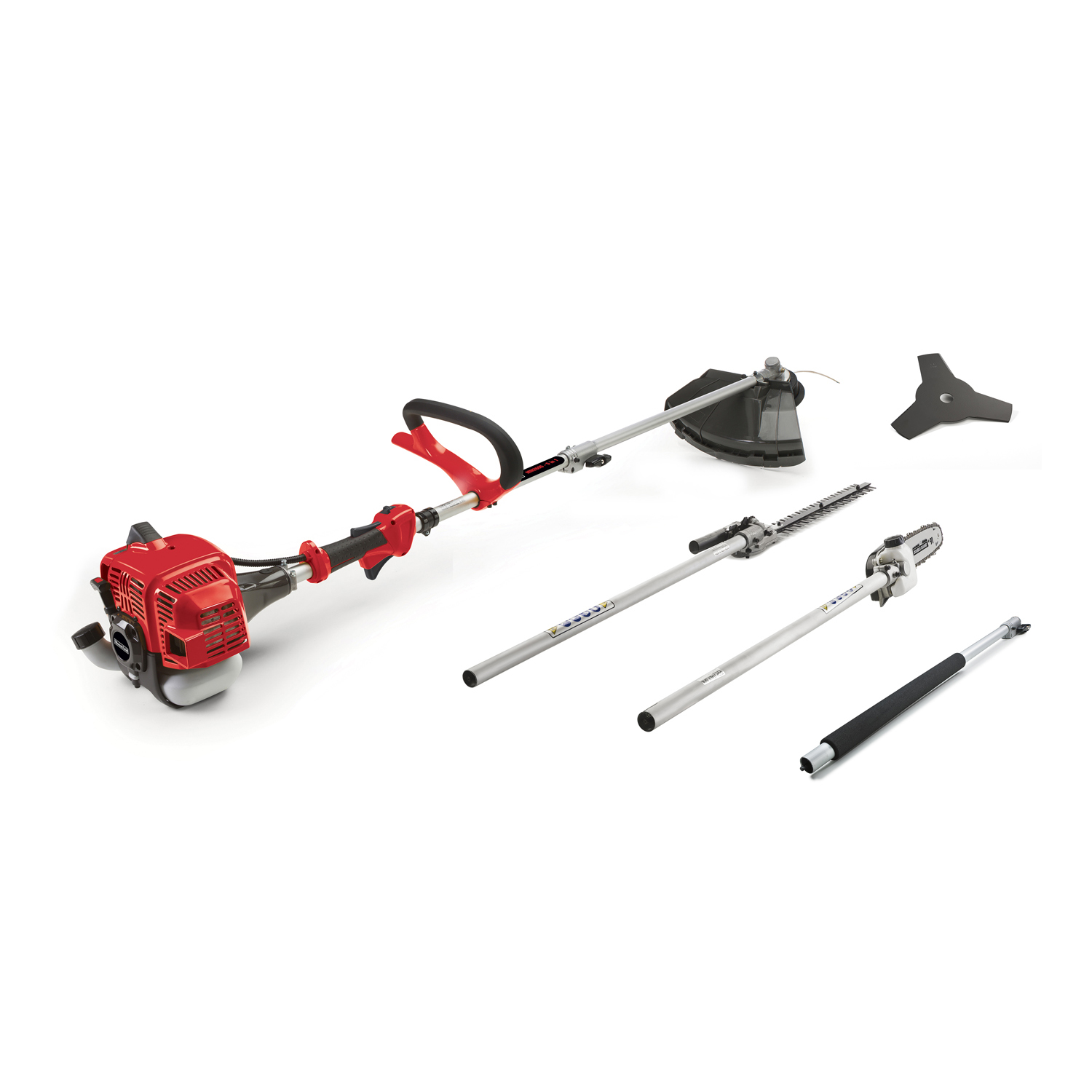 Mountfield MM2605 trimmer, hedge cutter & pole pruner multitool