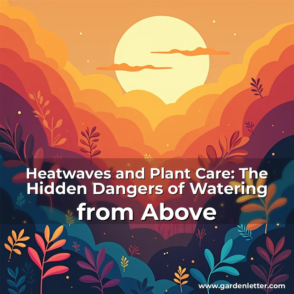Heatwaves and Plant Care The Hidden Dangers of Watering from Above