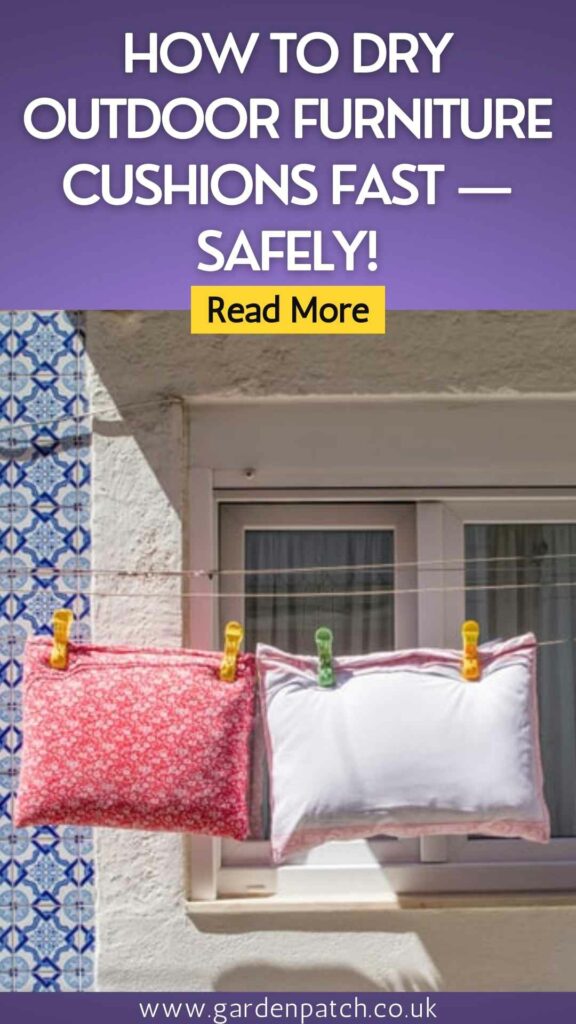 How to Dry Outdoor Furniture Cushions Fast — Safely!
