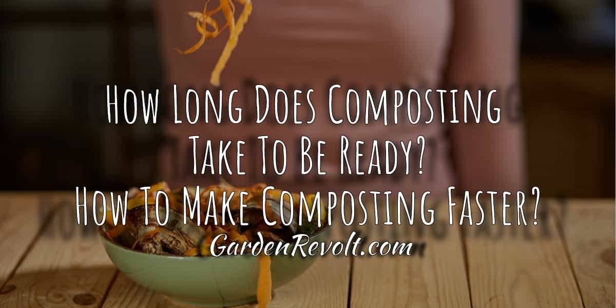How Long Does Composting Take To Be Ready? And How To Make Composting