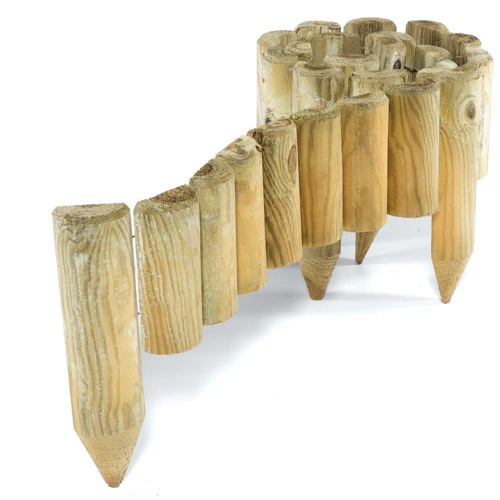 How to Fix Log Roll Edging Ideas and Advice