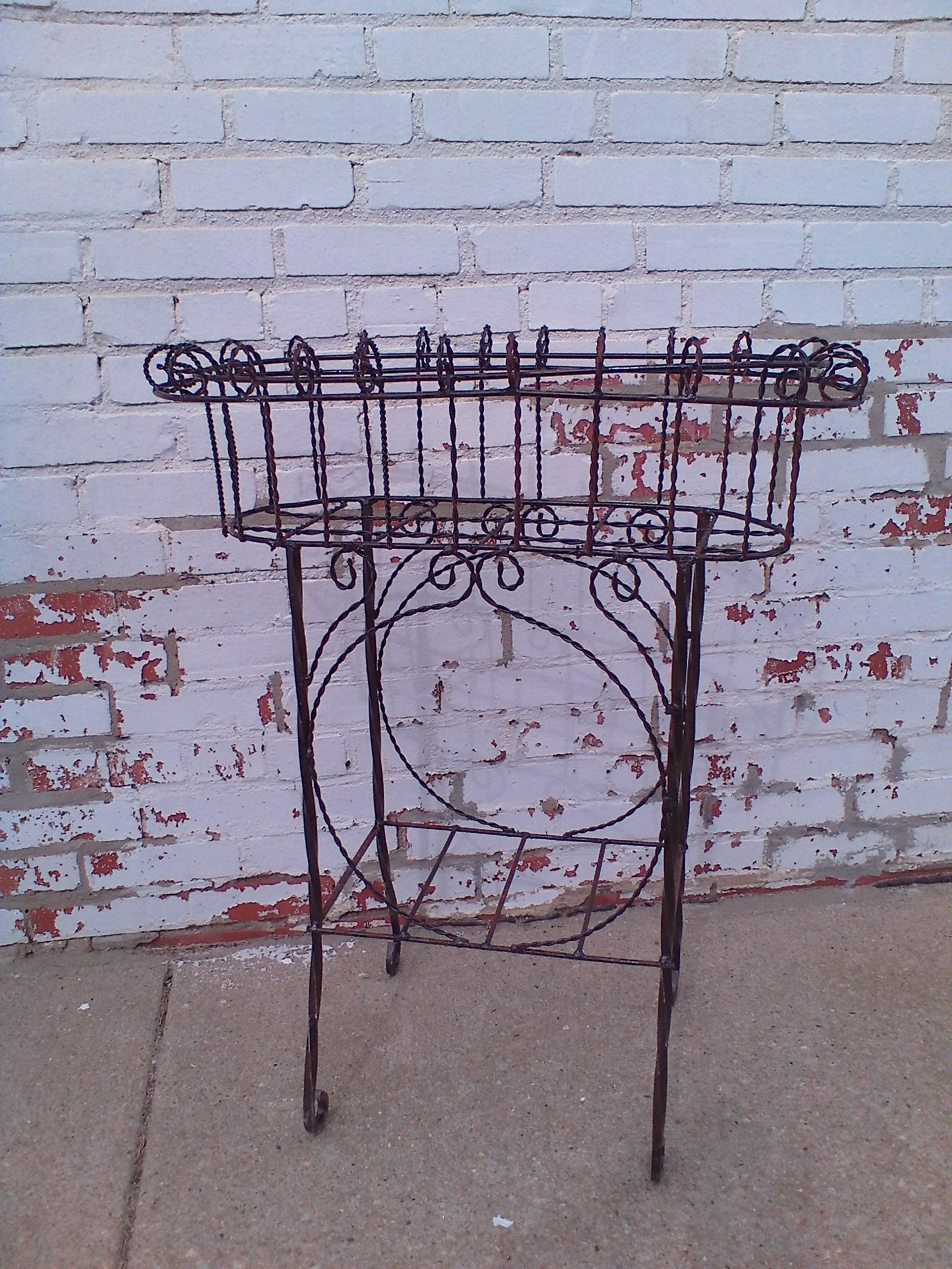 planter Garden Wire Decor