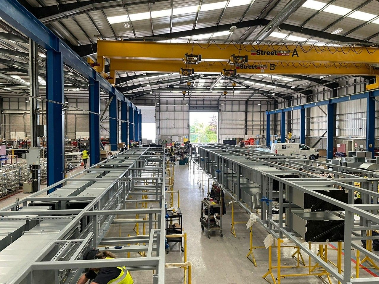 Ductwork modules installed on London project Gardner FRD UK’s