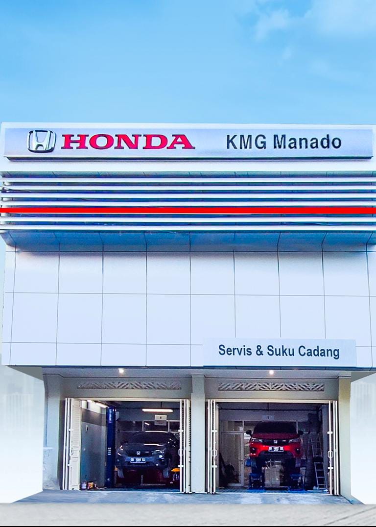 Fasilitas Servis dan Spare Parts Honda KMG Manado di Kota Tomohon Resmi