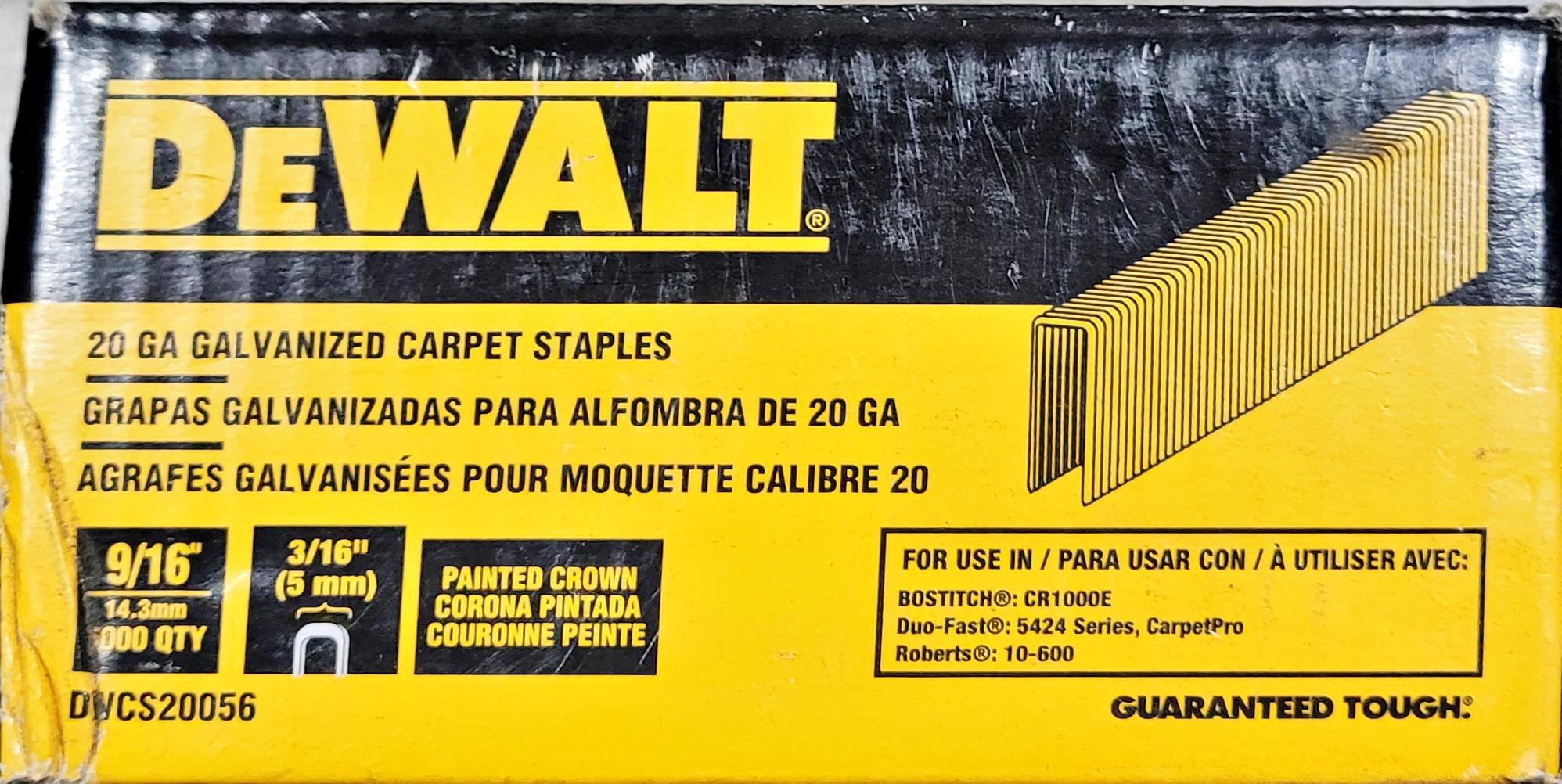 2in Leg x 1/2in Crown 151/2Gauge Steel Hardwood Flooring Staple