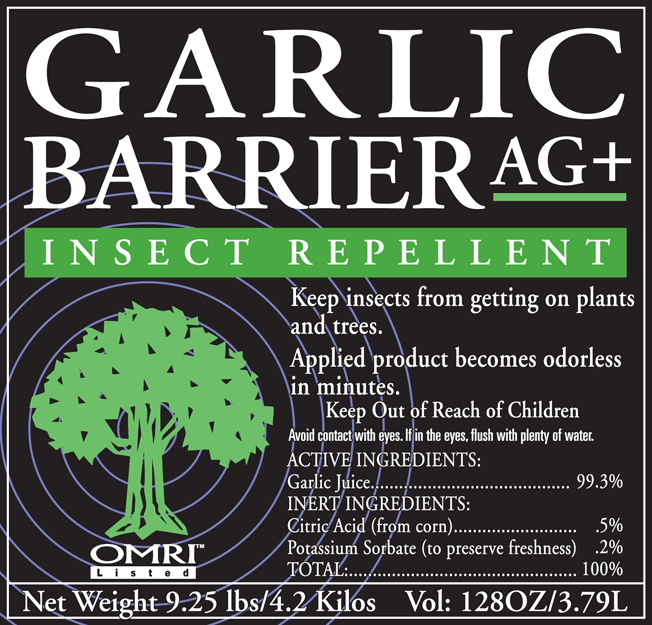 Garlic Barrier Label Information