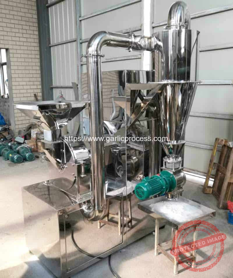 Continuous Integrated Garlic Powder Grinder Machine Garlic Peeling