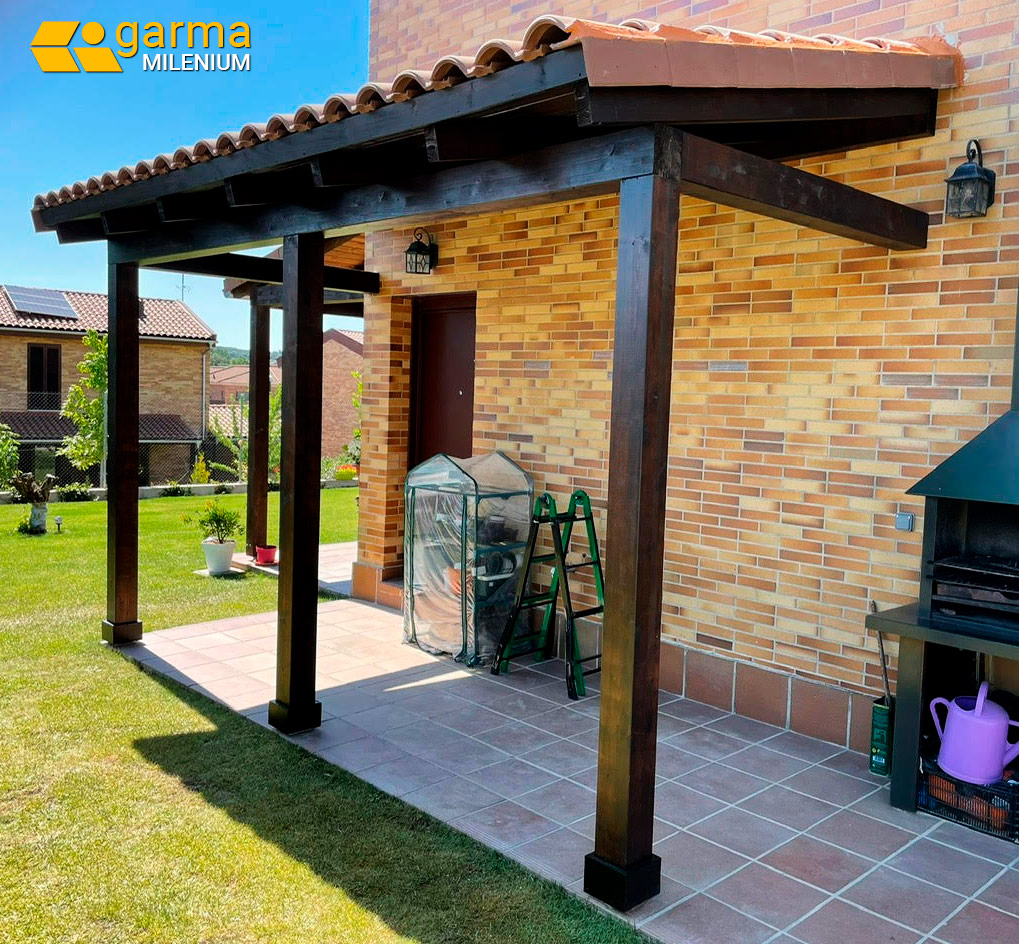 Pérgola de madera Garma Milenium