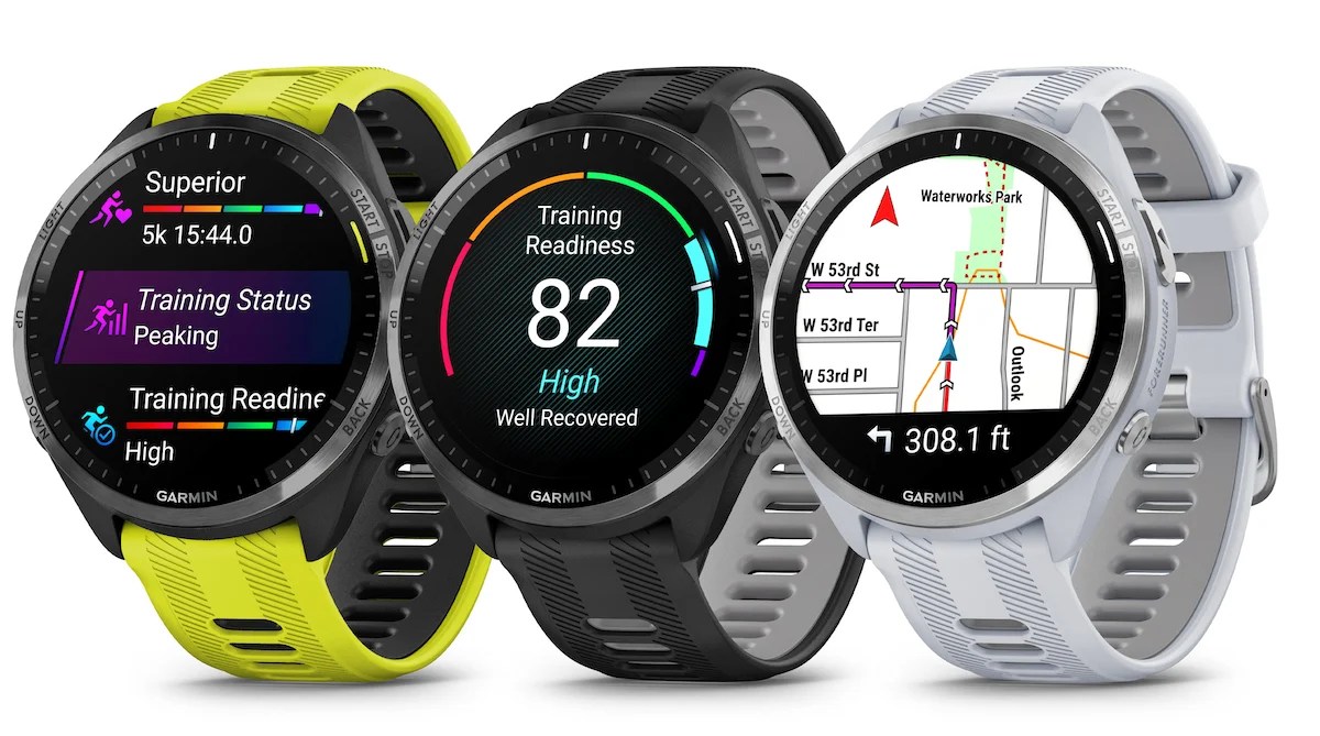 Garmin announces Forerunner 265 and 965 running watches