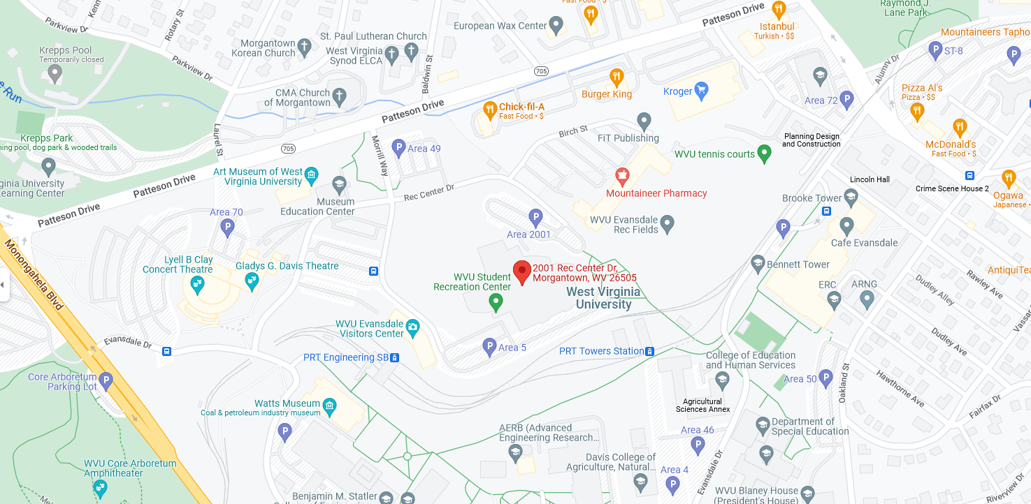 West Virginia University Career Fair Garney Construction