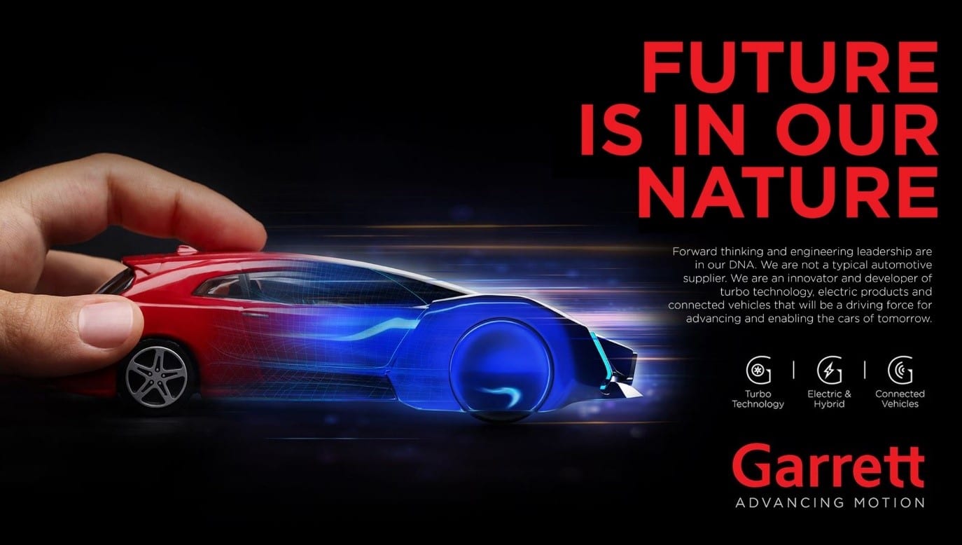 Introducing Garrett - Advancing Motion - Future is in our nature