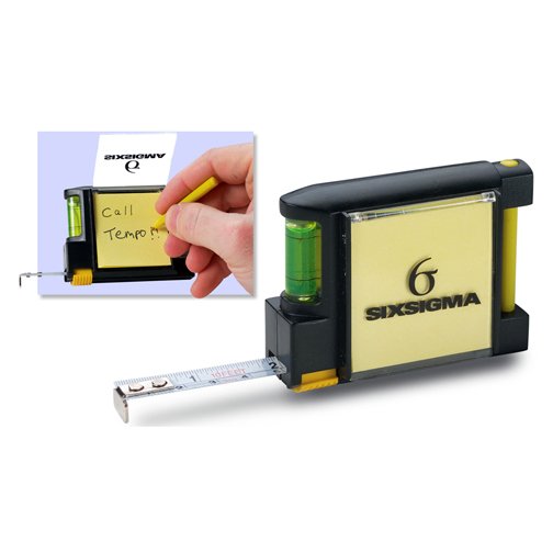Tape Measure10 ft/Level/Pen/Notepad Garrett Specialties