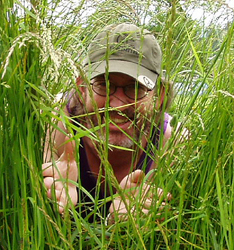 Me in the weeds looking for ducks to shoot...with a camera.