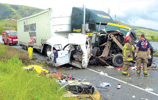 Big Rig, Truck & Tractor Trailer Accidents « California Personal Injury