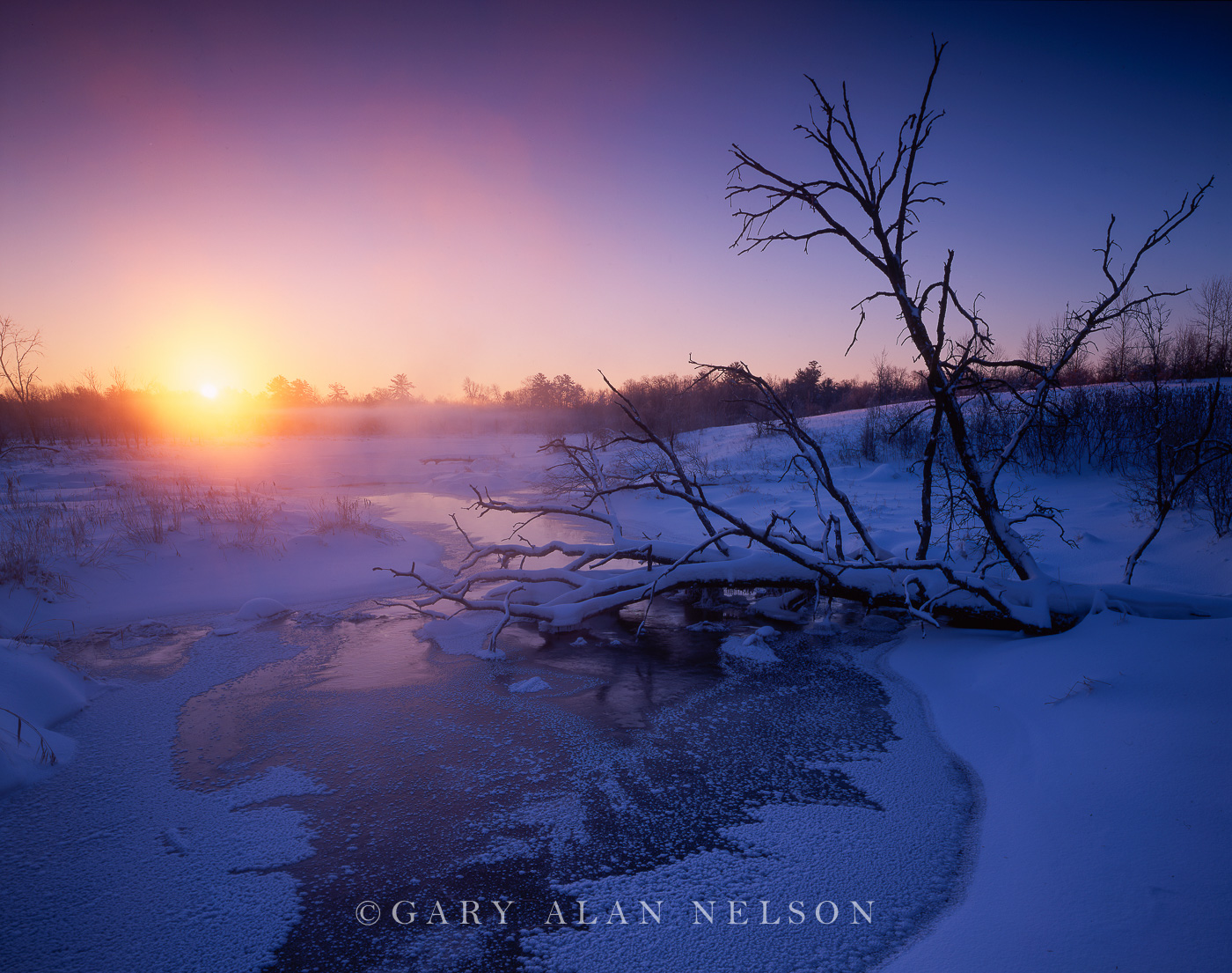 Dawn over Spirit Creek County, Wisconsin Gary Alan Nelson