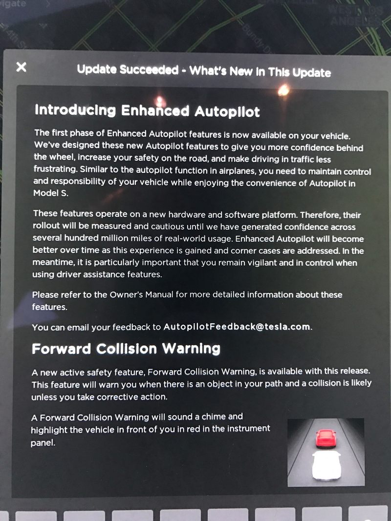 Tesla Model S Autopilot 2.0 Features As Of January 2017