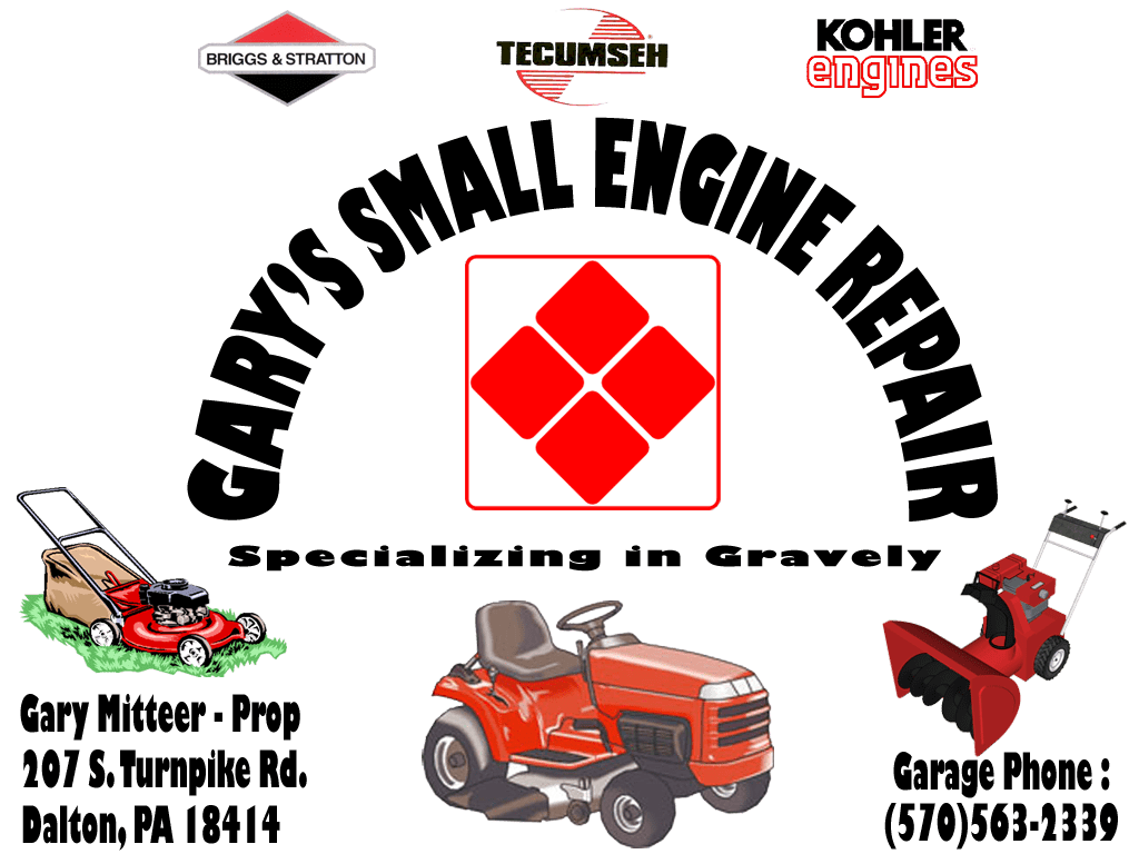 Gary's Small Engine Rapair Dalton, PA