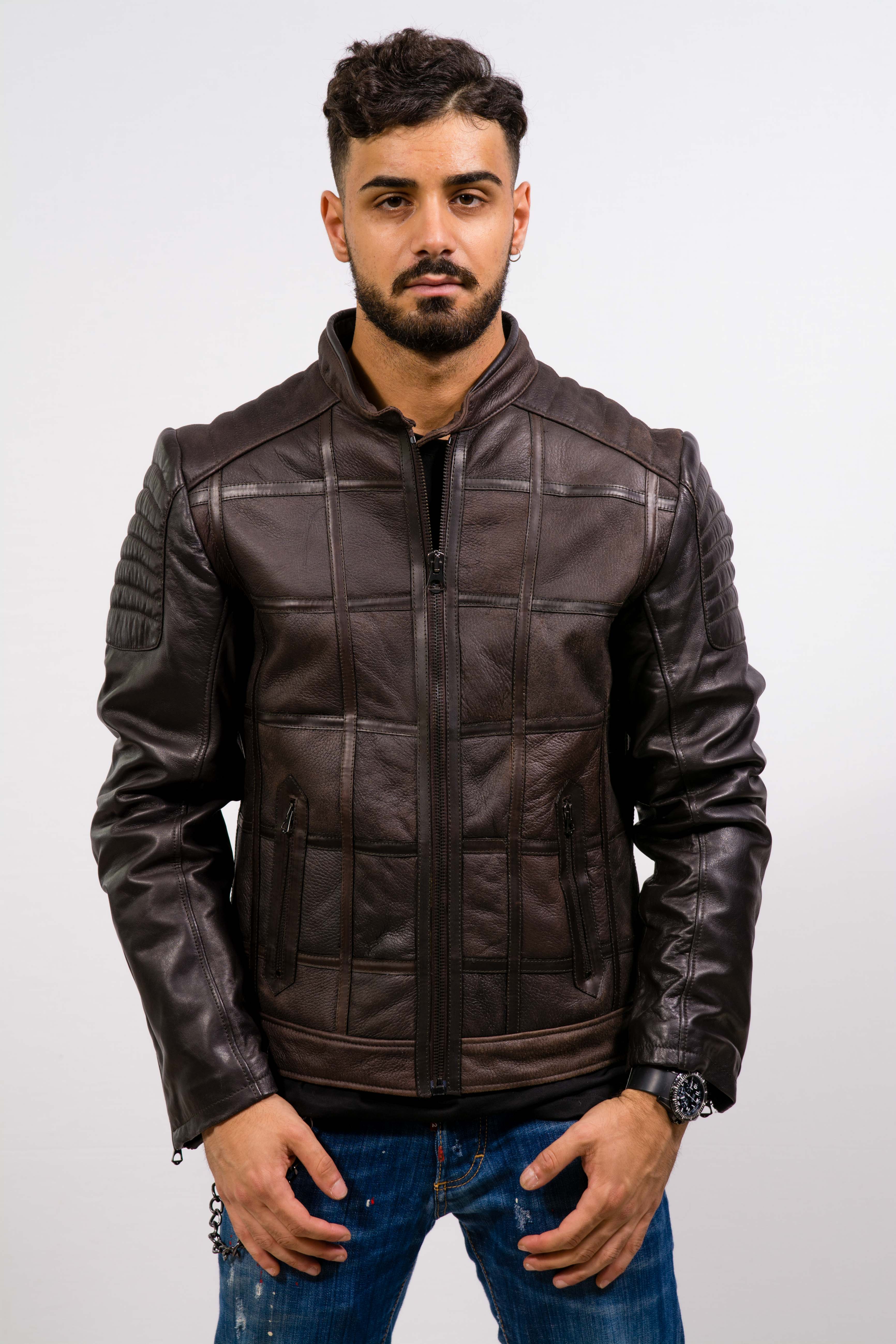 GIACCA DI MONTONE UOMO TESTA DI MORO GASC Couture