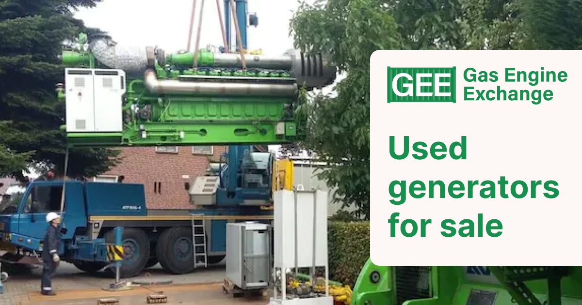 Used Turbines for Sale - Gas Engine Exchange