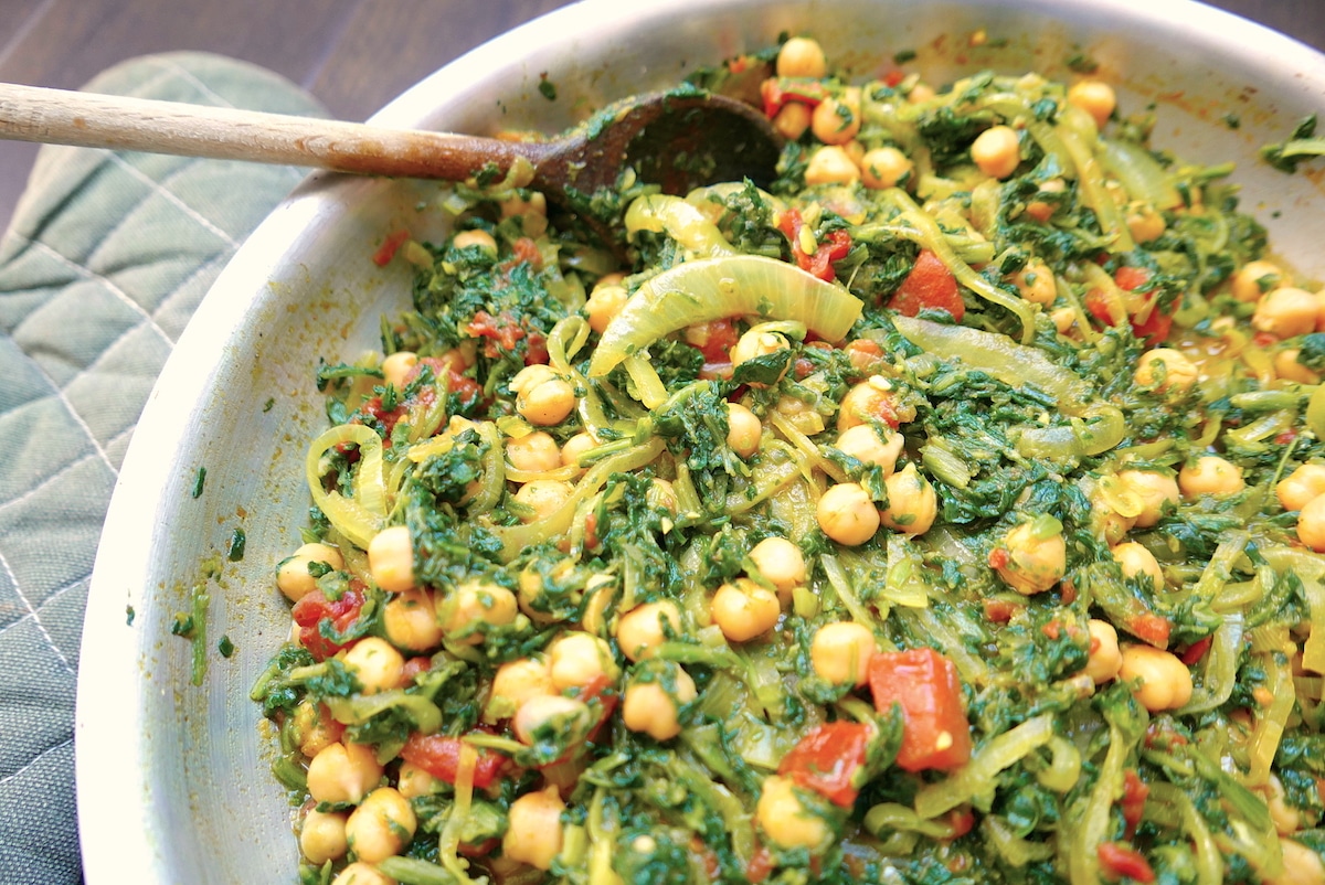 Chana (Chickpea) Saag