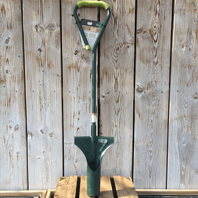 Gardman Gardener's Mate Long Handled Bulb Planter + Easy Grip Handle