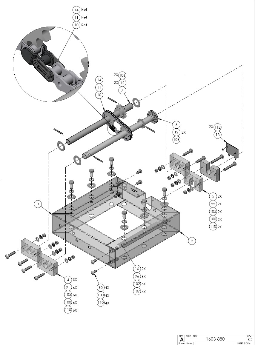 Doorking 1603 Barrier Replacement Parts DKS Parts Barrier Operator