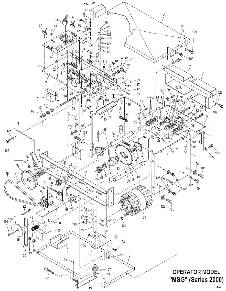 Slide Gate Opener Replacement Parts Power Master MSG Replacement Part